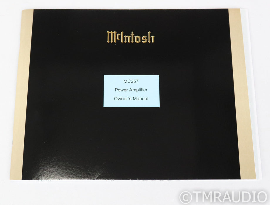 McIntosh MC257 7-Channel Power Amplifier