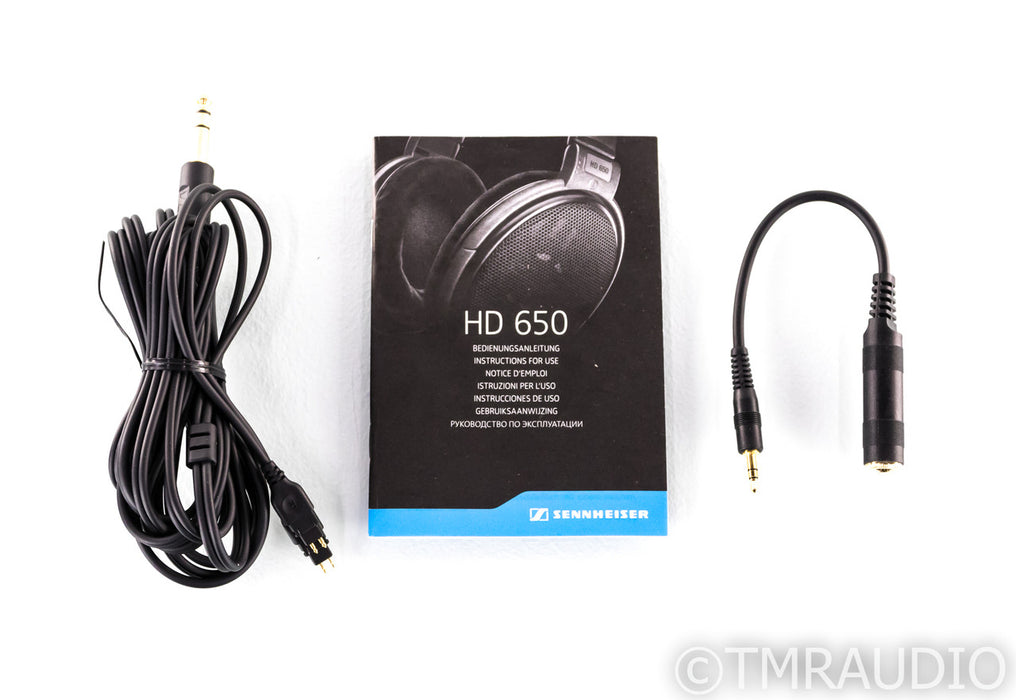 Sennheiser HD650 Open-Back Headphones; HD-650