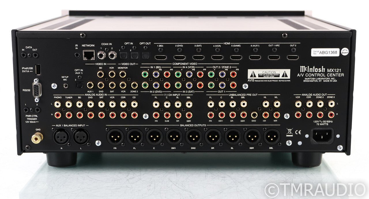 McIntosh MX121 7.1 Channel Home Theater Processor