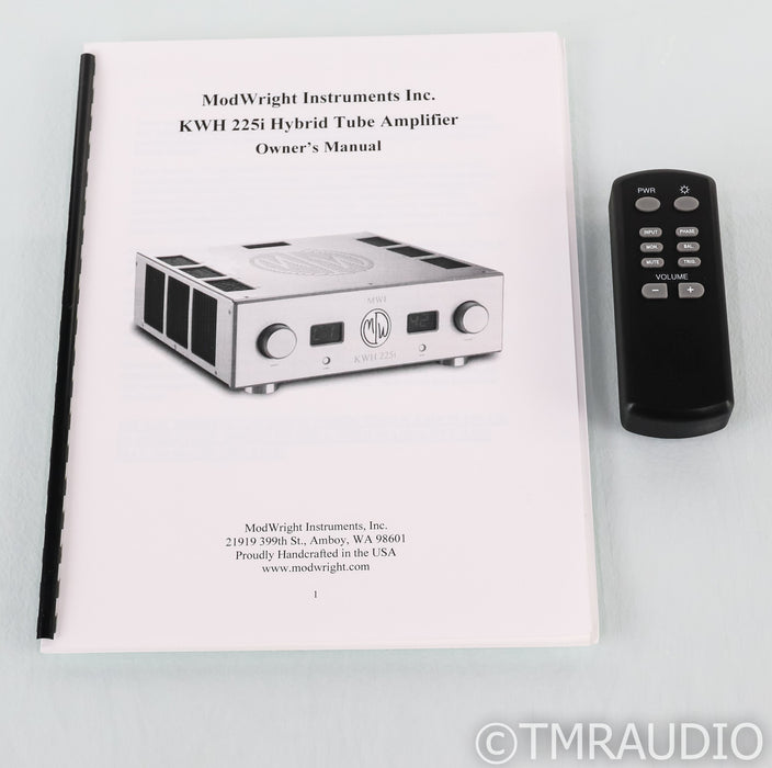 ModWright KWH 225i Stereo Integrated Amplifier; Black (Open Box)