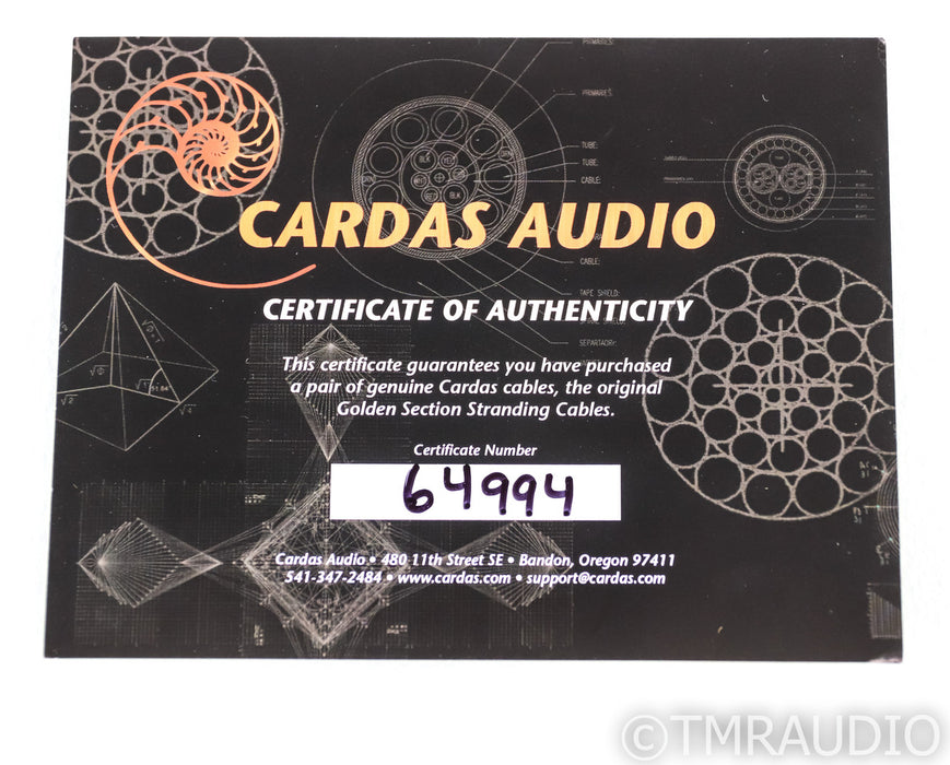 Cardas Clear Cygnus XLR Cables