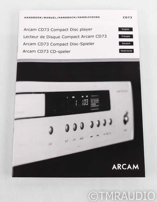 Arcam CD73 CD Player