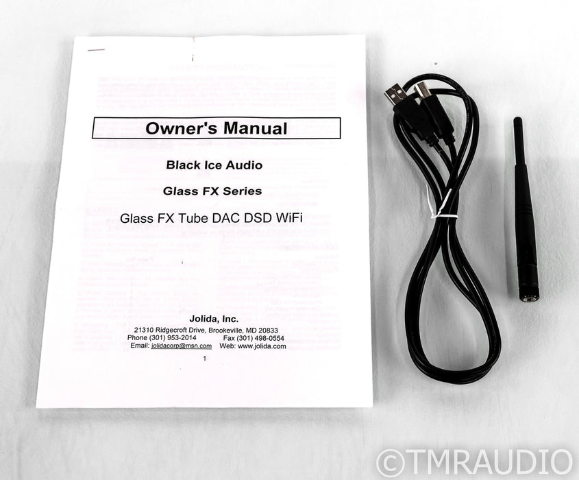 Black Ice Audio Glass FX Tube DAC DSD Wifi