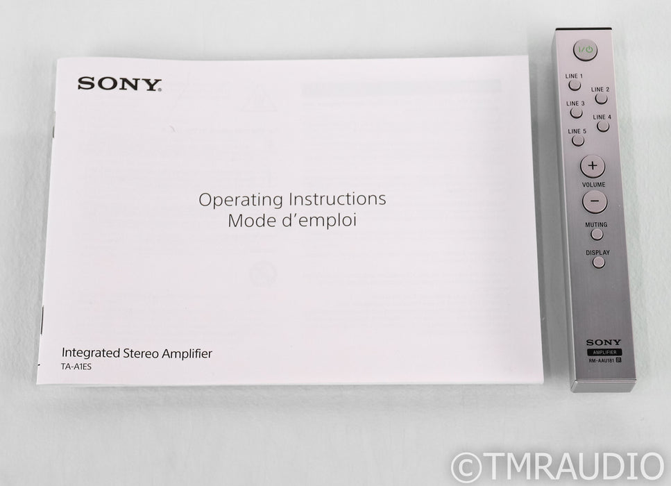 Sony TA-A1ES Stereo Integrated Amplifier
