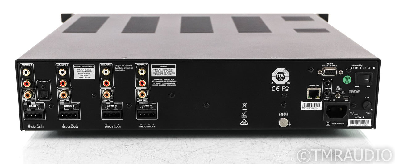 Anthem MDX-8 Eight Channel Zone Power Amplifier