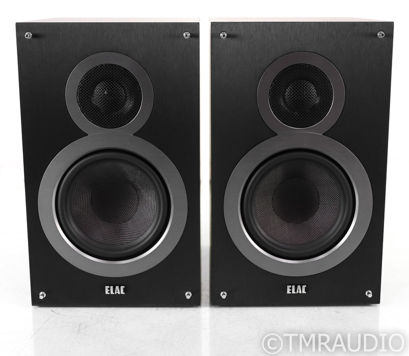 ELAC Debut B6 Bookshelf Speakers; Black Pair; B-6