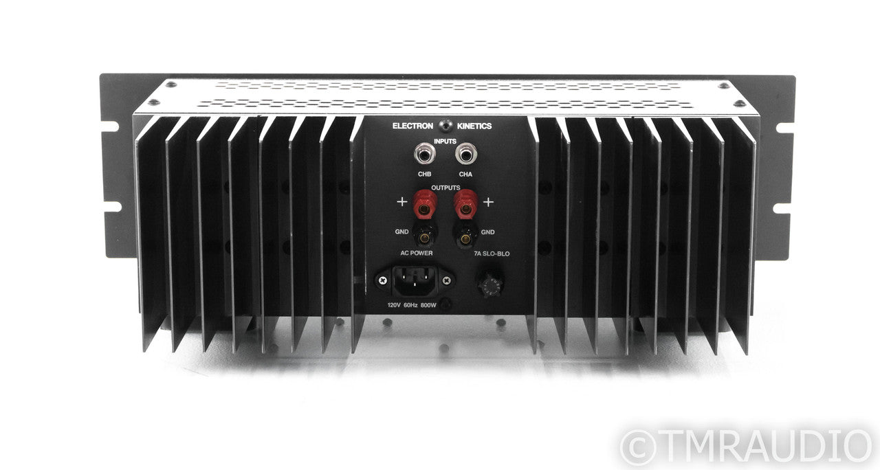 Electron Kinetics Eagle 2C Vintage Stereo Power Amplifier; John Iverson; EK 2-C