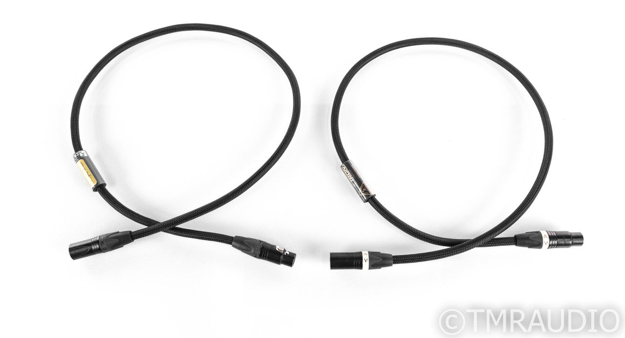 Shunyata Research Python XLR Cables; Zitron; 1m Pair Balanced Interconnects