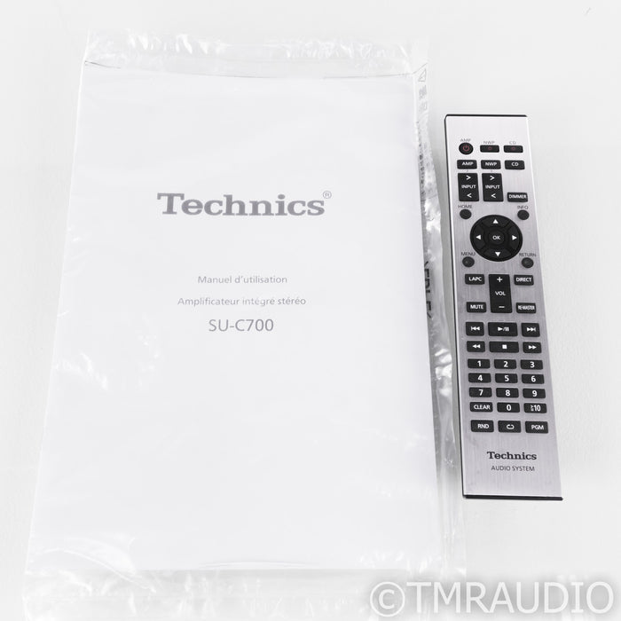 Technics SU-C700 Stereo Integrated Amplifier; SUC700; Remote; MM Phono (1/5)