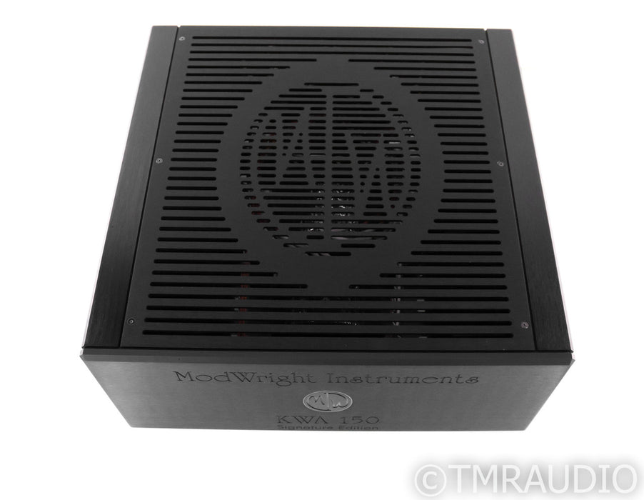 ModWright KWA 150SE Stereo Power Amplifier; KWA150SE Signature Edition; Black