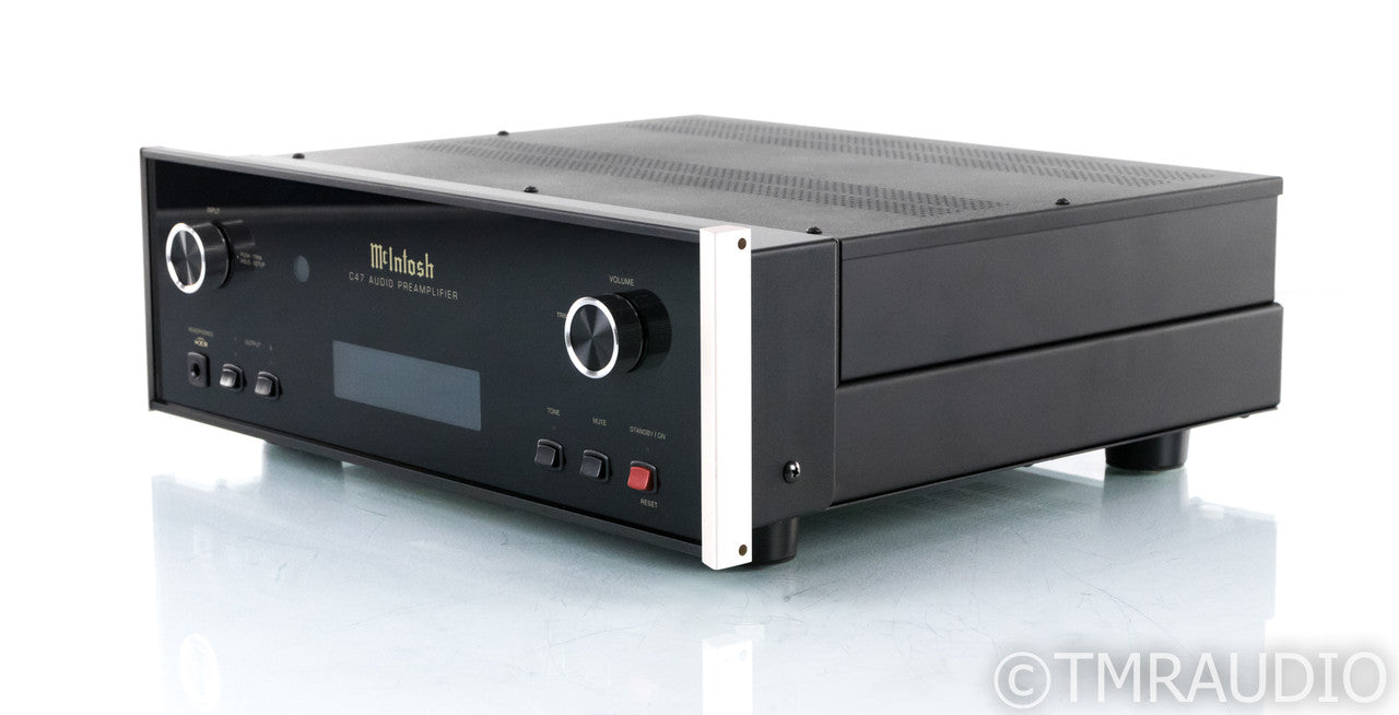 McIntosh C47 Stereo Preamplifier; C-47; 32-bit / 384kHz DAC; DSD; Phono; MINT