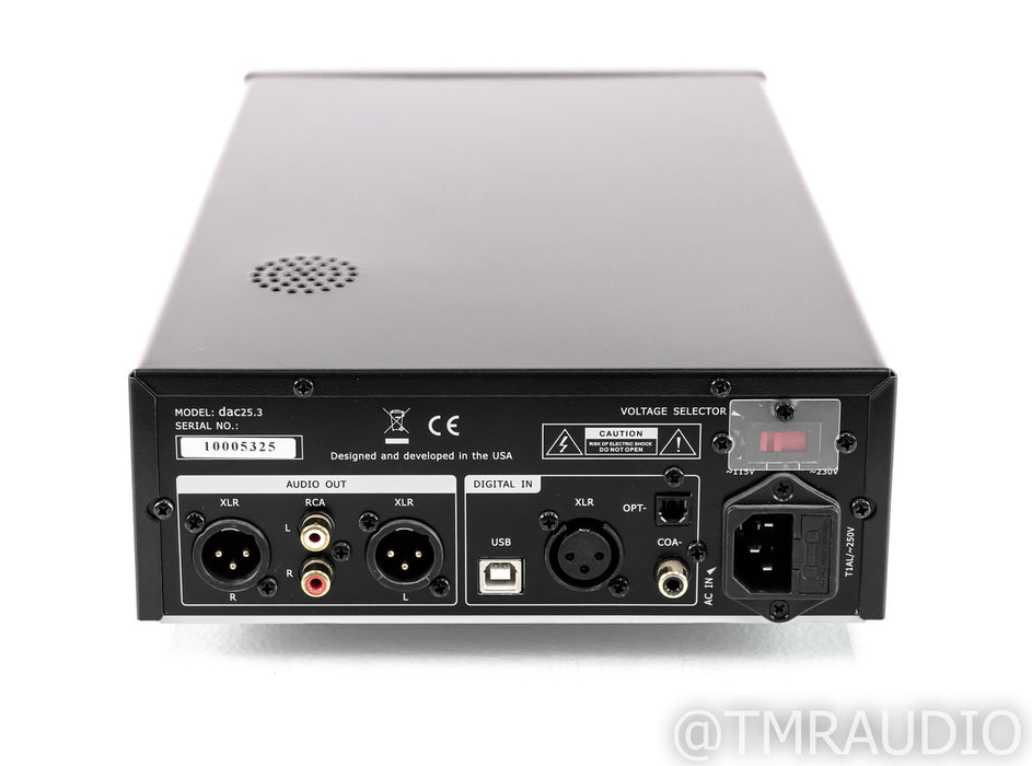 Music Hall dac25.3 Tube Hybrid DAC; D/A Converter; Silver