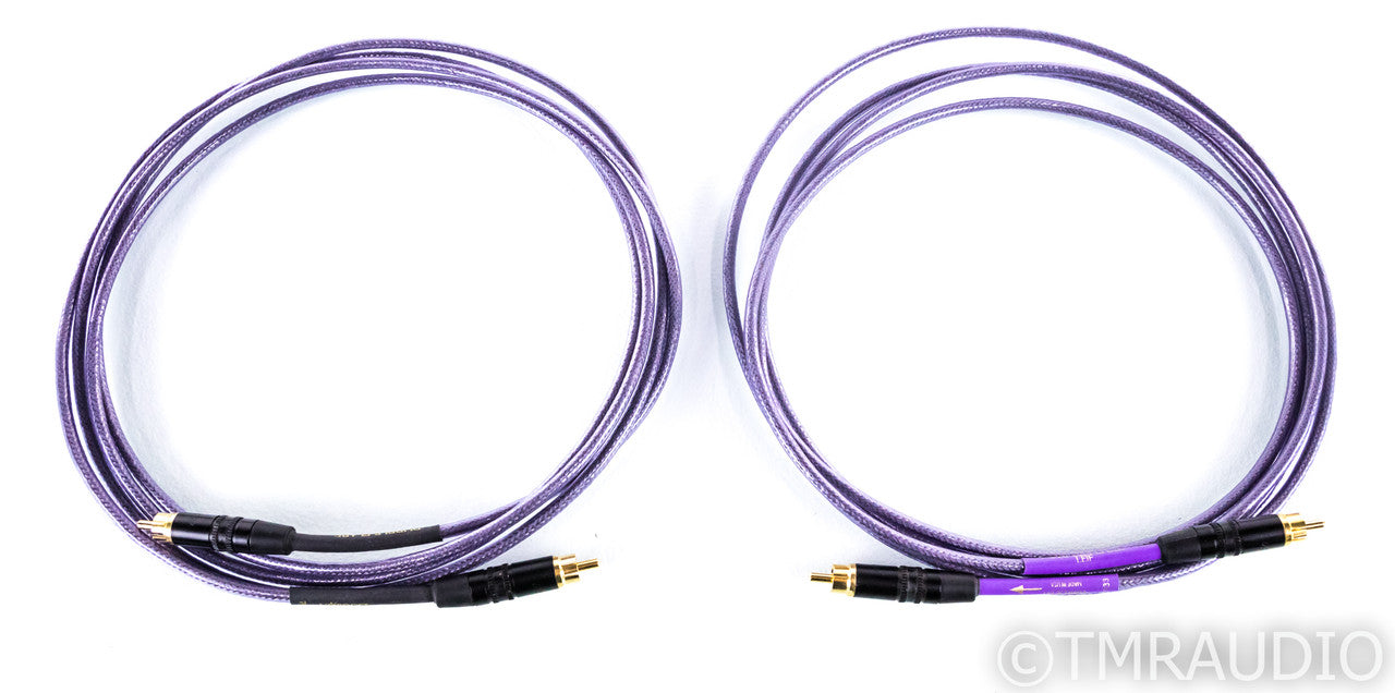 Nordost Leif Purple Flare RCA Cables; 9ft Pair Interconnects