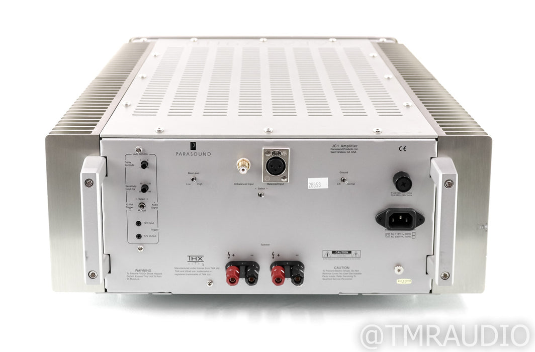 Parasound Halo JC1 Mono Power Amplifier; Single; Silver; JC-1