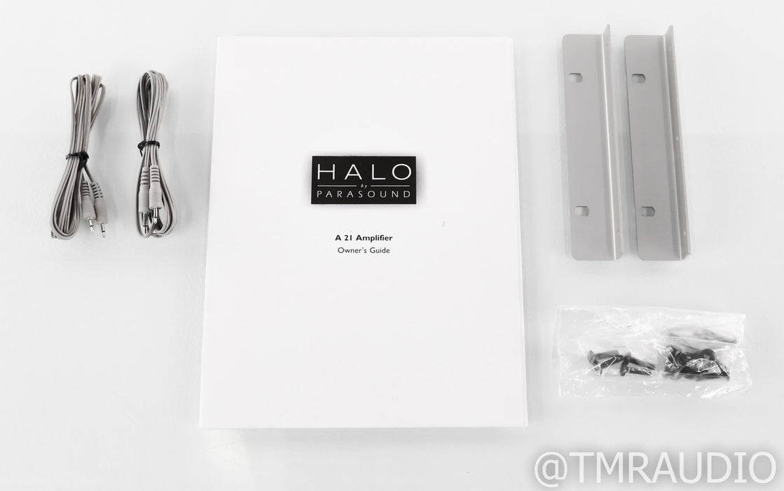 Parasound Halo A 21 Stereo Power Amplifier; A21; Silver