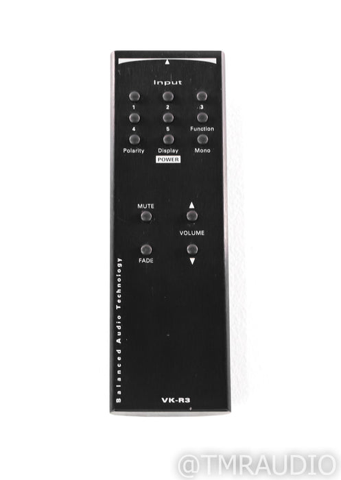 BAT VK-31SE Stereo Tube Preamplifier; Balanced Audio Technology