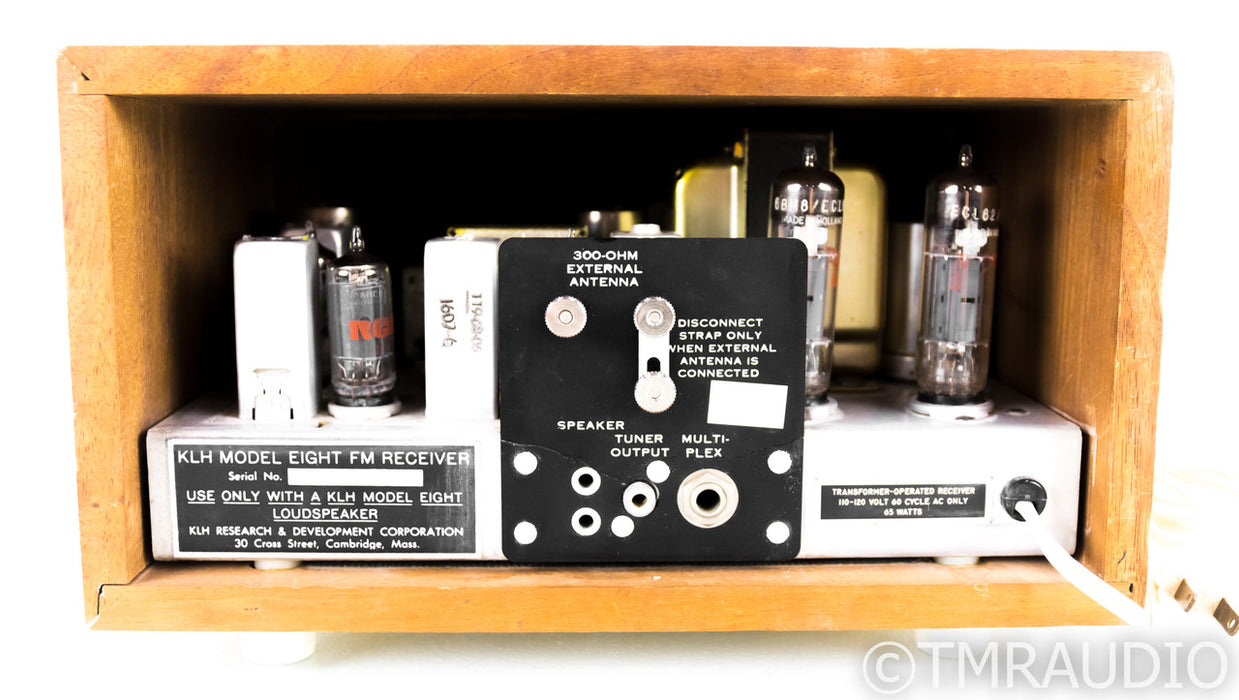 KLH Model Eight (8) Vintage Mono Tube Tuner w/ Speaker