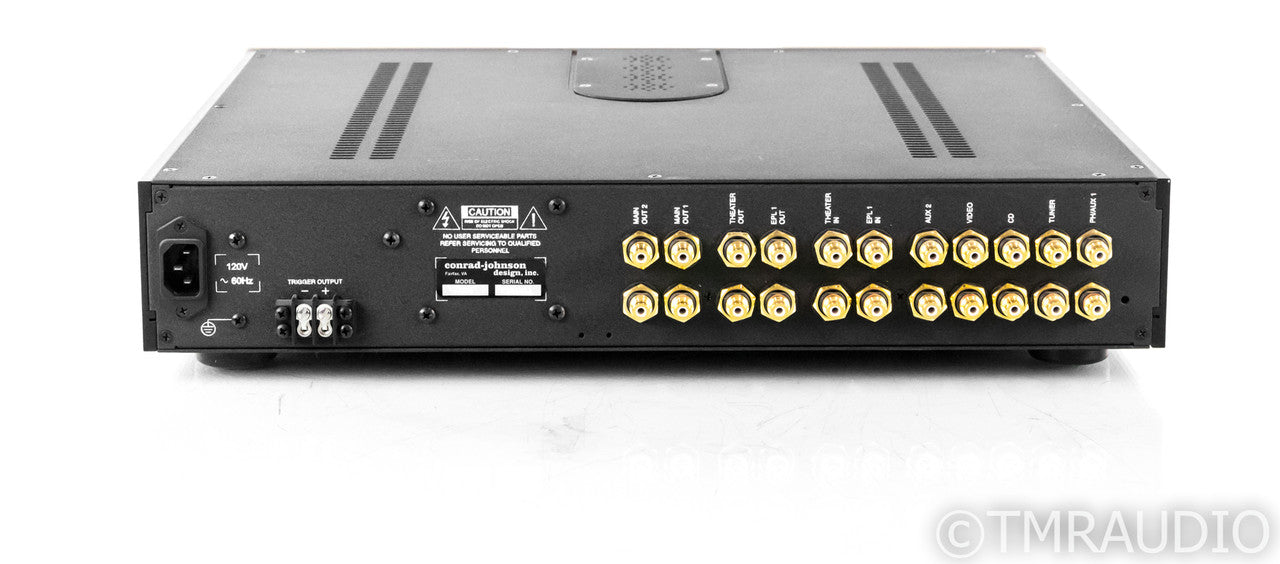 Conrad Johnson CT6 Stereo Tube Preamplifier; CT-6; Remote