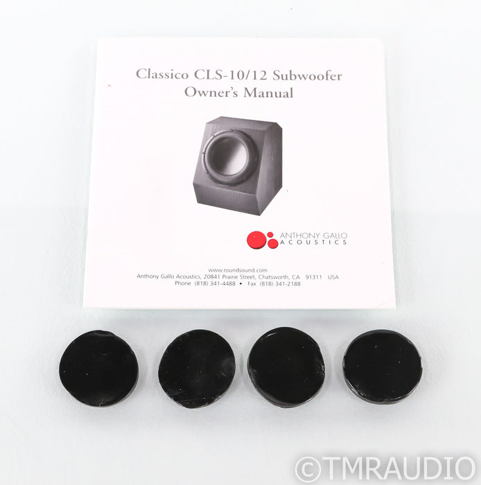 Gallo Acoustics Classico CLS-10 10" Powered Subwoofer; Black Ash; CLS10