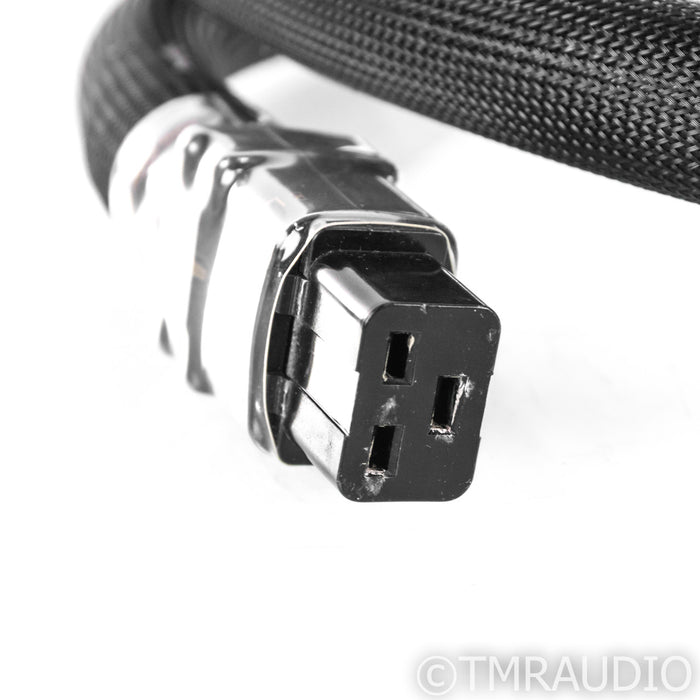 Shunyata Black Mamba Helix CX Power Cable; 1.5m AC Cord; 20A Connector