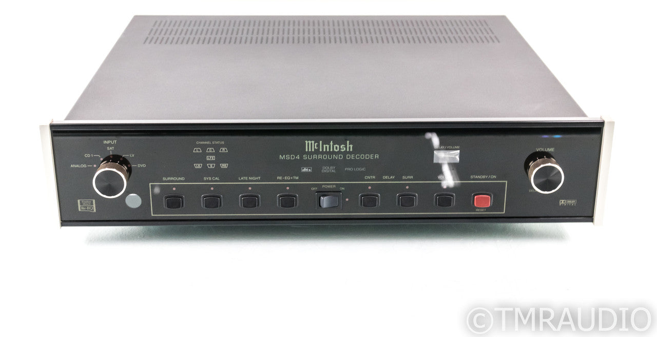 McIntosh MSD4 5.1 Channel Surround Sound Decoder; MSD-4