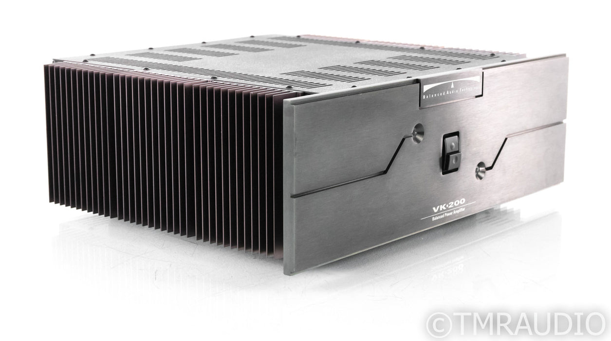 BAT VK-200 Balanced Stereo Power Amplifier; Balanced Audio Technology VK200