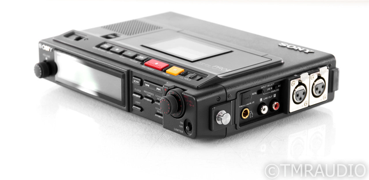 Sony TCD-D10 Pro II Vintage Portable DAT Recorder; TCDD10PROII; US