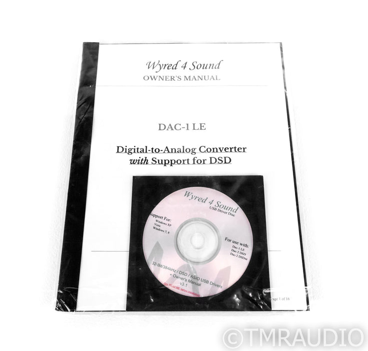 Wyred 4 Sound DAC-1LE DAC; D/A Converter