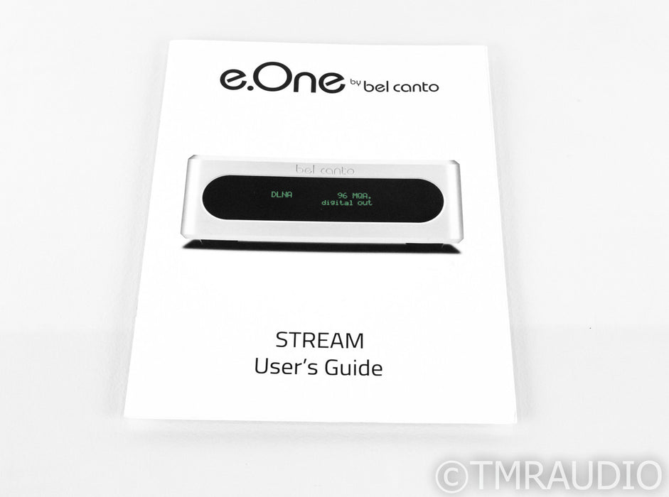 Bel Canto e.One Stream Network Streamer
