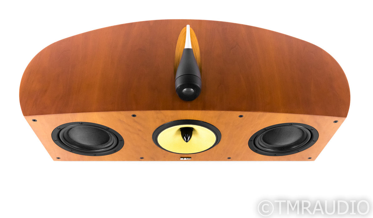B&W Nautilus HTM1 Center Channel Speaker; HTM-1; Cherrywood