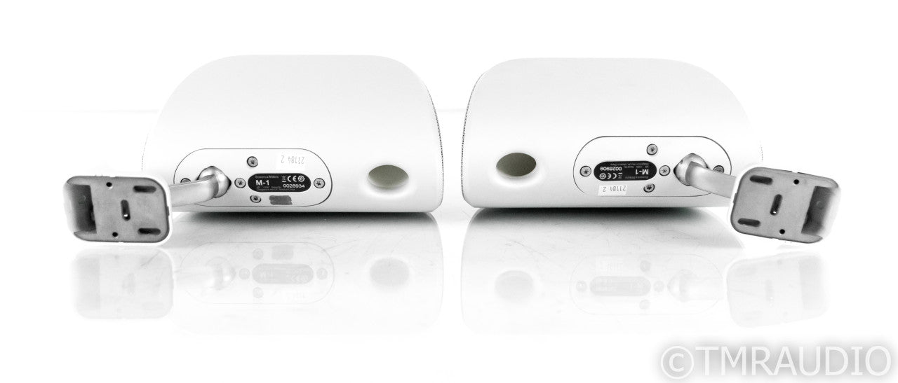 B&W M-1 On-Wall / Surround Speakers; White Pair