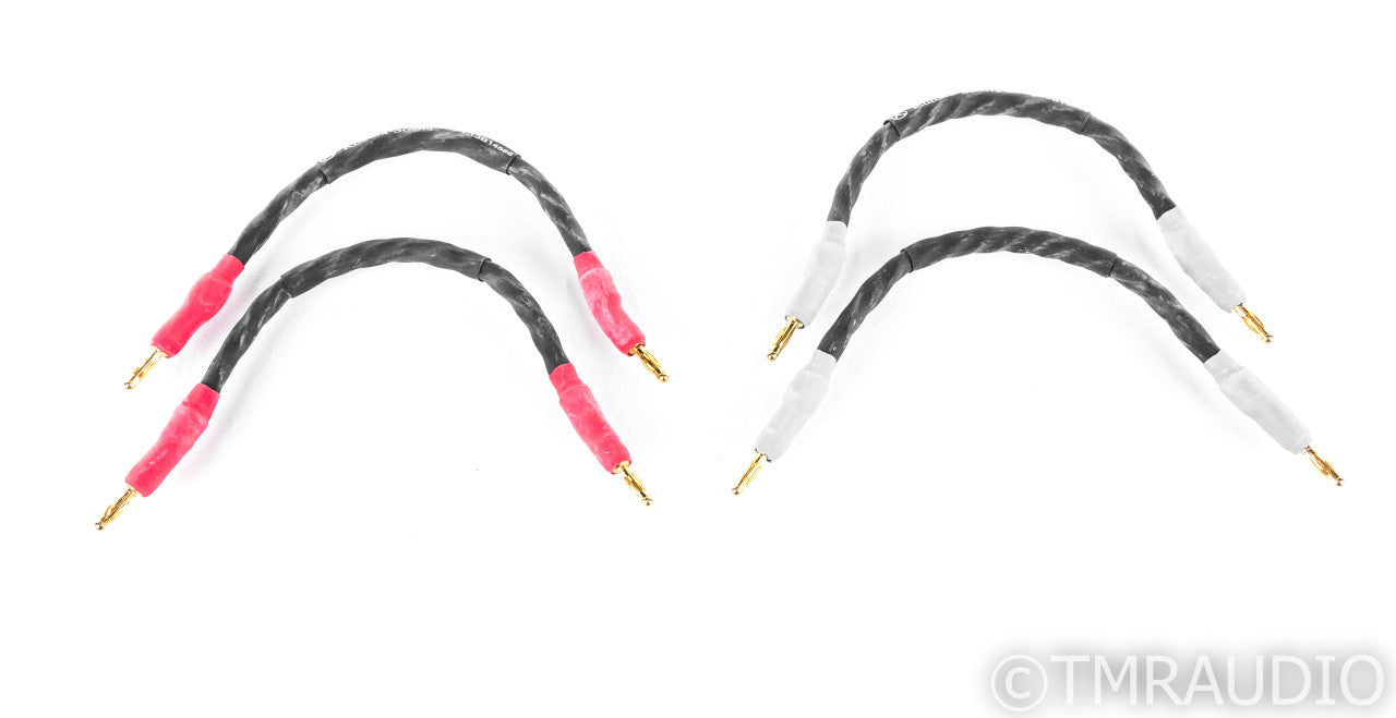 Kubala Sosna Fascination Bi-wire Speaker Jumper Cables; 10" Pair