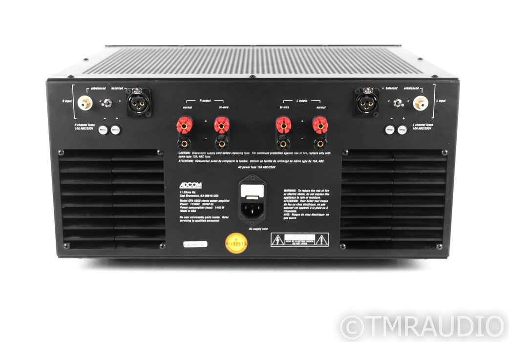 Adcom GFA-5800 Stereo Power Amplifier; GFA5800