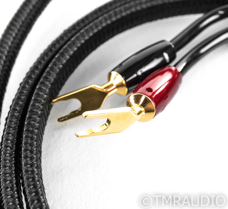 AudioQuest Rocket 88 Bi-Wire Speaker Cables; 8ft Pair; Gold Terminations; 72v DBS