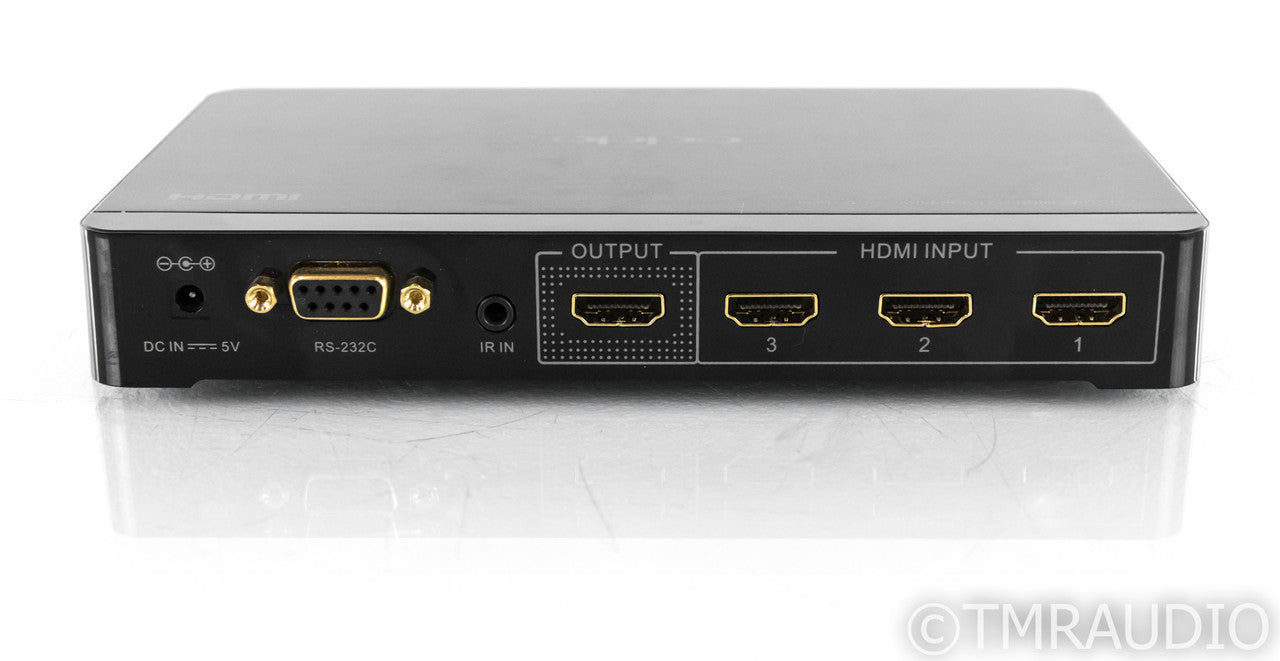 Oppo HM-31 3x1 HDMI Switch; Remote; HM31; 3 HDMI in 1 HDMI Out