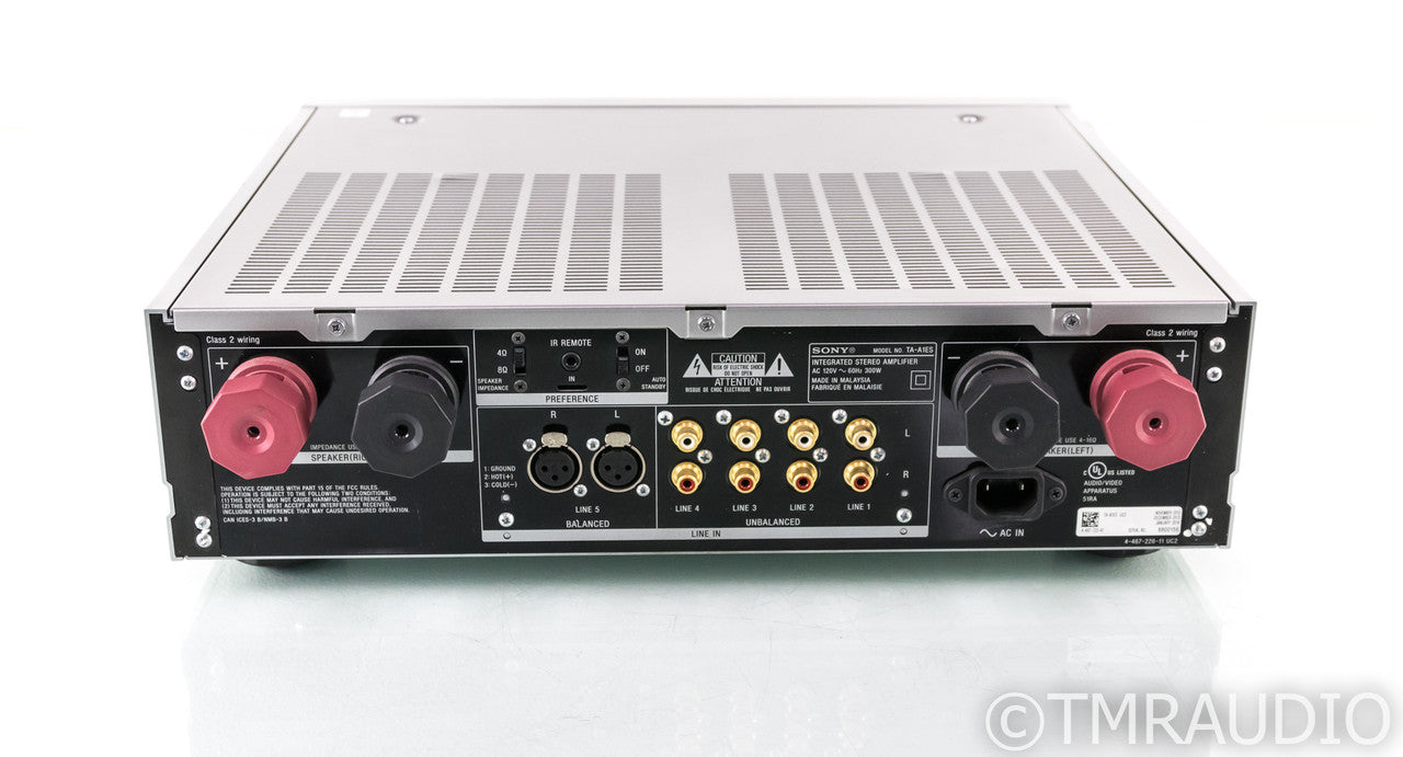 Sony TA-A1ES Stereo Integrated Amplifier; TAA1ES; Remote (1/3)