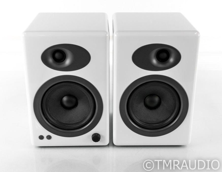 Audioengine A5+ Powered Bookshelf Speakers+; Gloss White Pair; A-5+