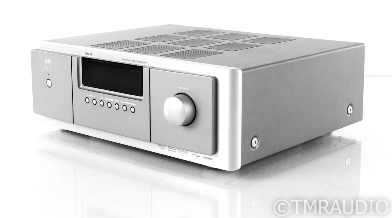 NAD M15 HD2 7.1 Channel Home Theater Processor; VM300 4K HDMI Board (No Remote)