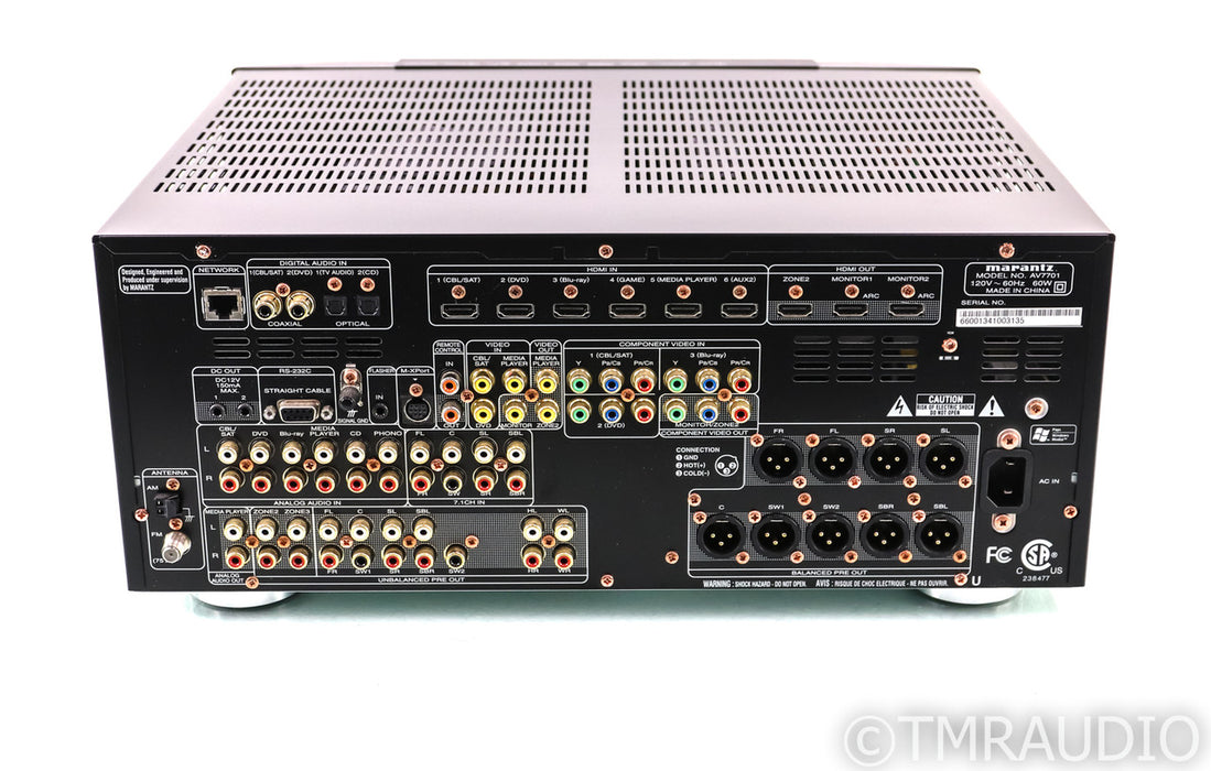 Marantz AV7701 7.2 Channel Home Theater Processor; AV-7701; Remote; Bluetooth