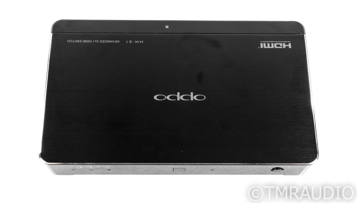Oppo HM-31 3x1 HDMI Switch; Remote; HM31; 3 HDMI in 1 HDMI Out