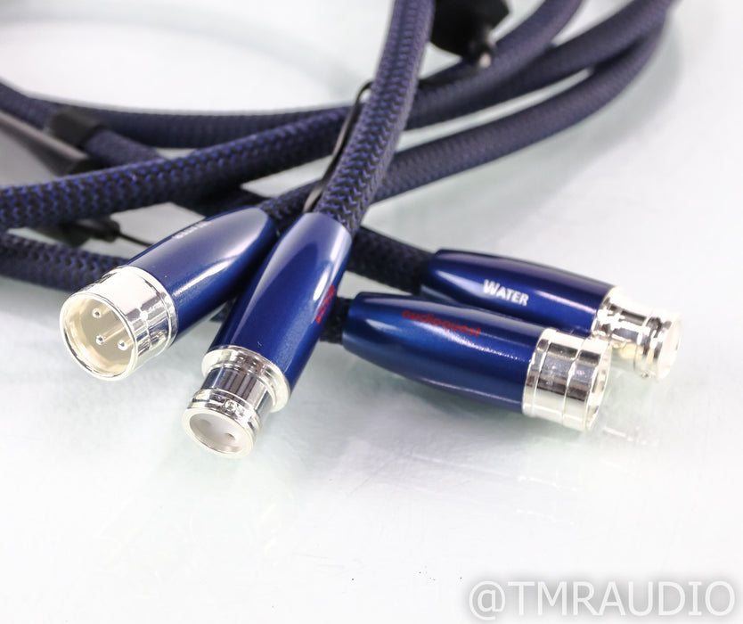 Audioquest Water XLR Cables; 1.5m Pair Balanced Interconnects; 72v DBS (1/3)