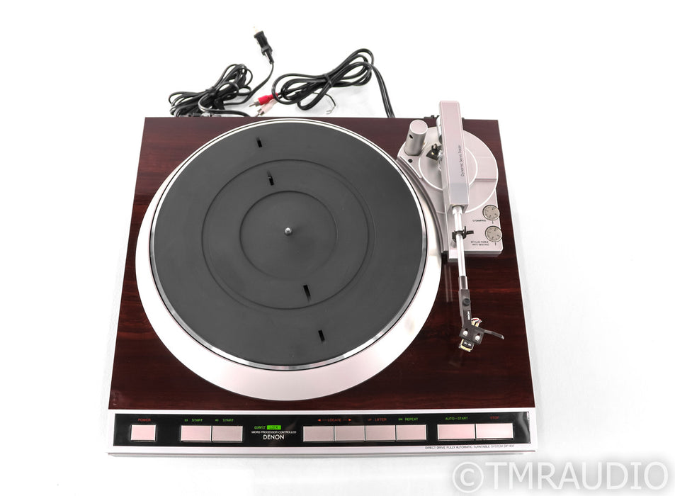 Denon DP-45F Vintage Direct Drive Turntable; DL-60 MM Cartridge; AS-IS (Damaged)