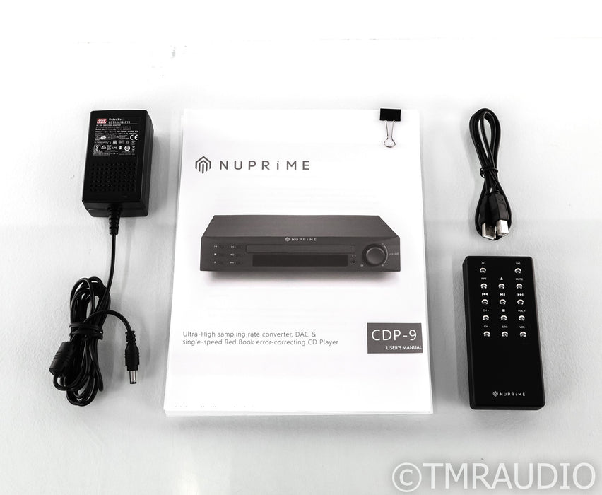 NuPrime CDP-9 CD Player; CDP9; Remote