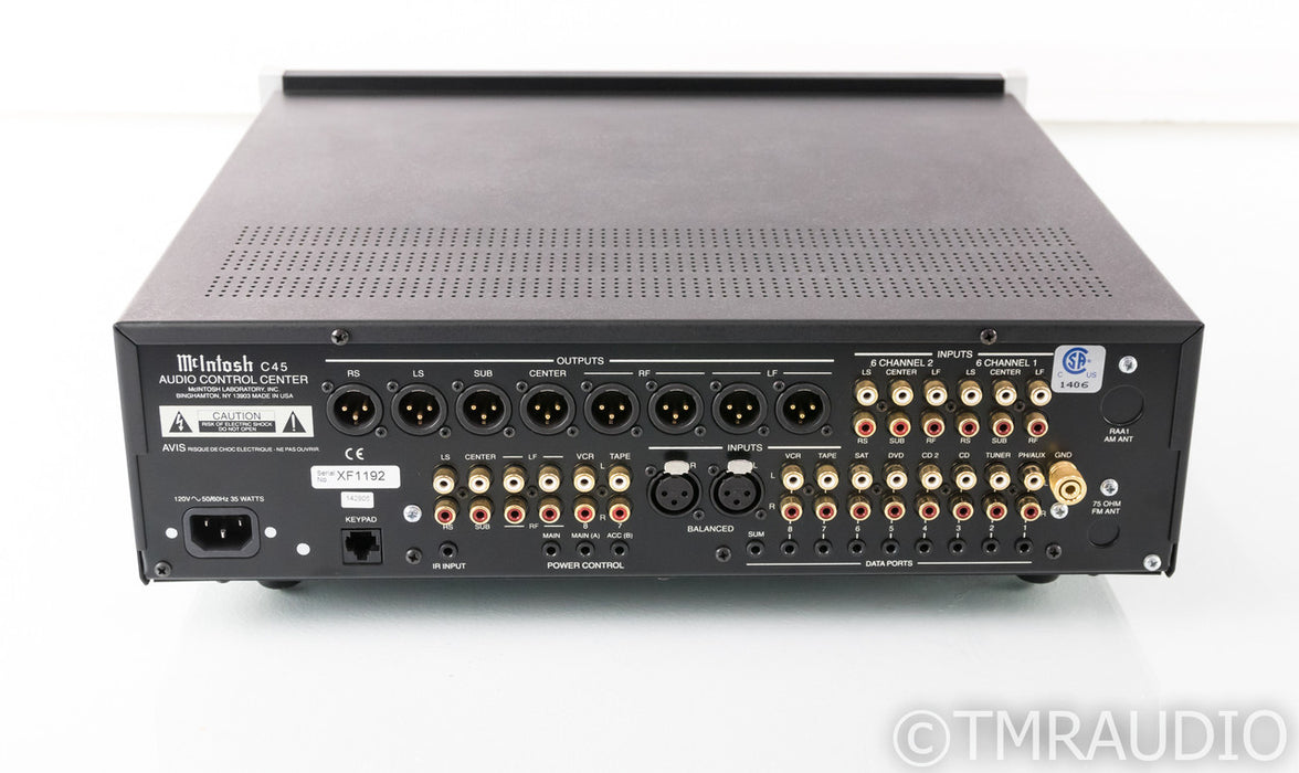 McIntosh C45 5.1 Channel Home Theater Processor; MM Phono; Remote