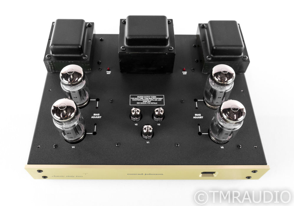 Conrad Johnson Classic 62SE Stereo Tube Power Amplifier; Sixty Two; CL62SE