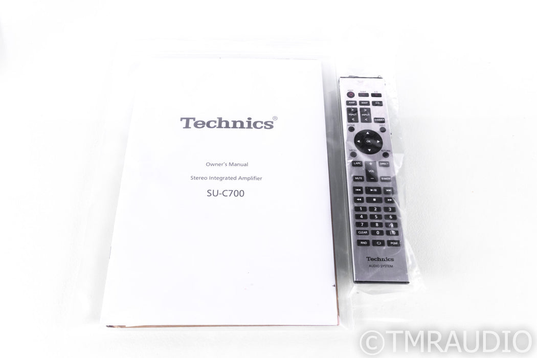 Technics SU-C700 Stereo Integrated Amplifier; SUC700; Remote; MM Phono