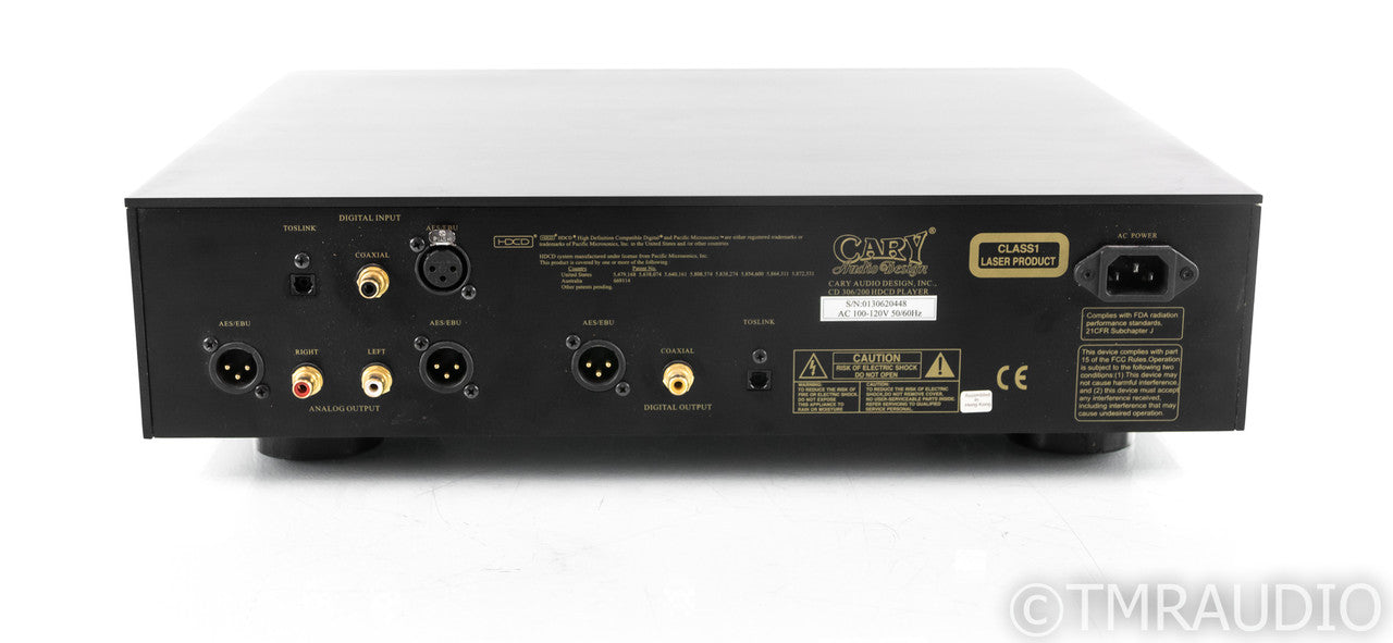 Cary Audio CD 306/200 HDCD / CD Player / DAC; CD-306/200; Remote