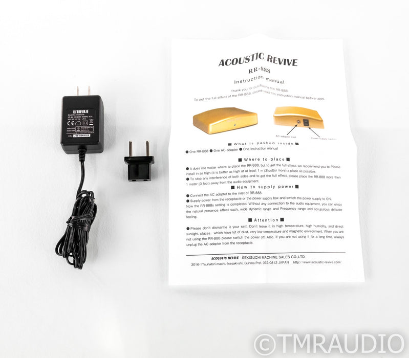 Acoustic Revive RR-888 Ultra Low Frequency Pulse Generator; RR888