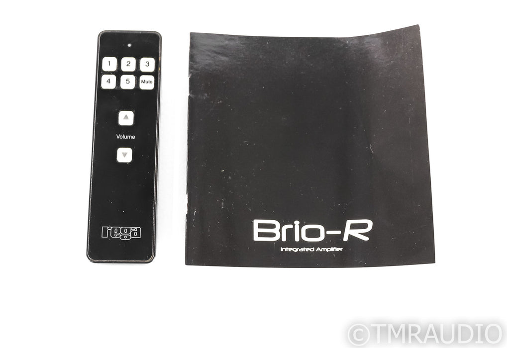 Rega Brio-R Stereo Integrated Amplifier; Remote