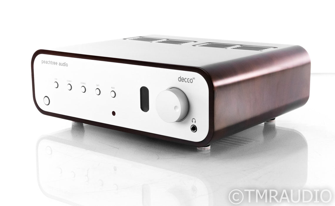 Peachtree Decco 65 Stereo Tube Hybrid Integrated Amplifier; Rosewood; Remote